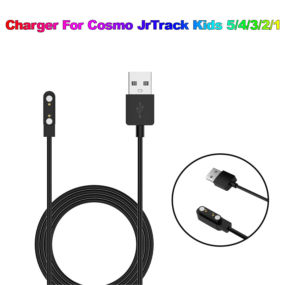 Android Smartwatch Accessories - 60 センチメートル充電ケーブル交換充電アダプタコスモ JrTrack キッズ 5/4/3/2/1 Xplora