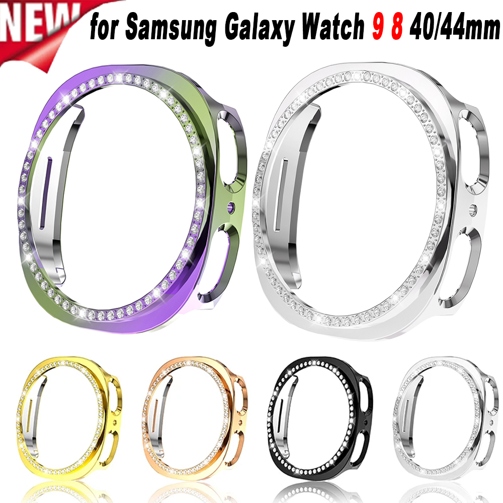 Samsung Smartwatch Accessories - ダイヤモンドブリンブリンPCケース Samsung Galaxy Watch 9 8