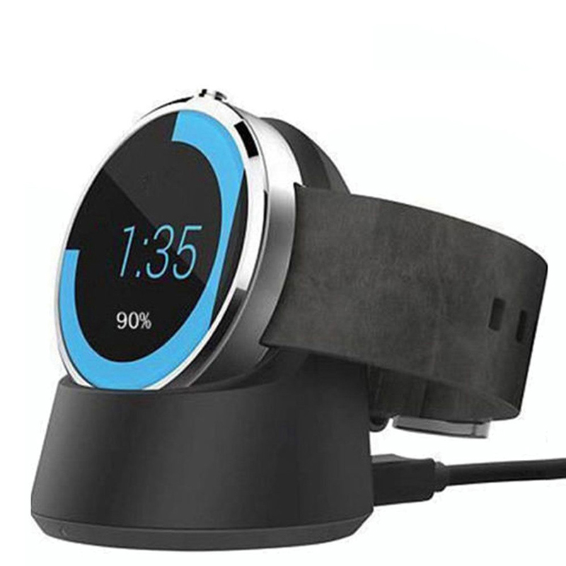 Motorola Smartwatch Accessories - Motorola-ステンレス鋼充電ケーブルを備えたスマート時計,qi用のワイヤレスヘッドフォン