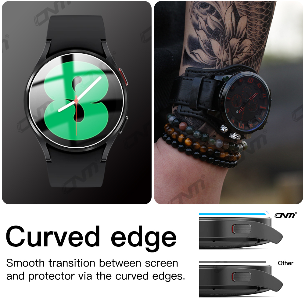 9H 強化ガラスサムスンギャラクシーウォッチ 7/6/5/4 - Motorola Smartwatch Accessories のレビューと価格