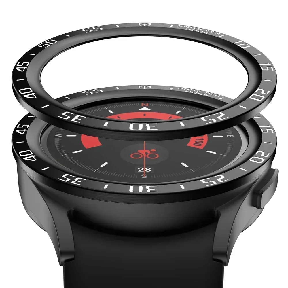 ホットメタルベゼルリングサムスンギャラクシーウォッチ 6 ク - Smartwatch Band Accessories のレビューと価格