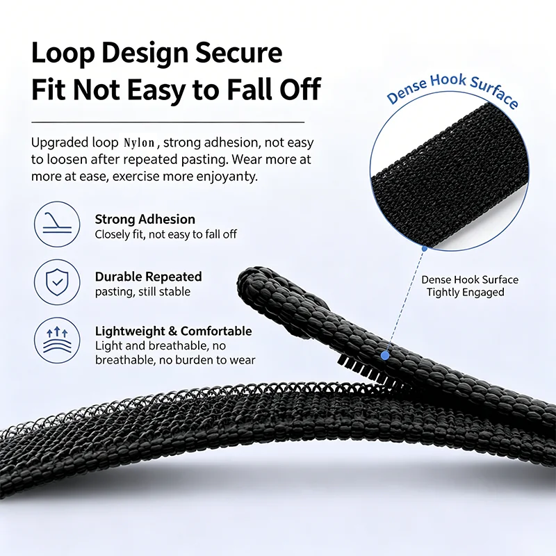 スポーツナイロン編み込み時計ストラップ Google交換用ス - Sport Loop Strap のレビューと価格