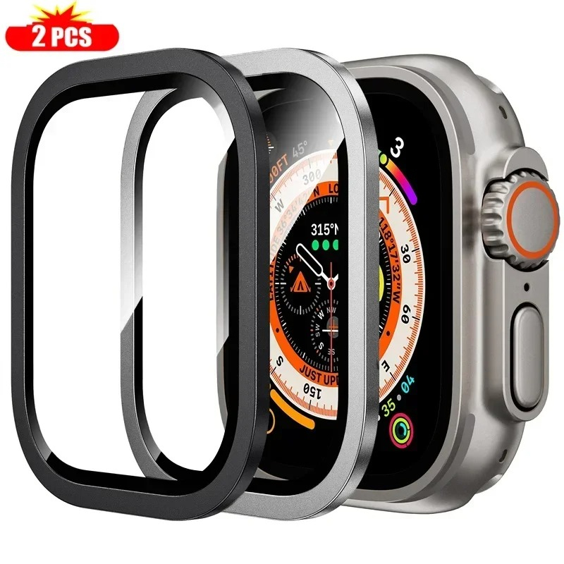 2 個の強化ガラス Apple Watch ウルトラ 49  - Smartwatch Straps & Accessories のレビューと価格