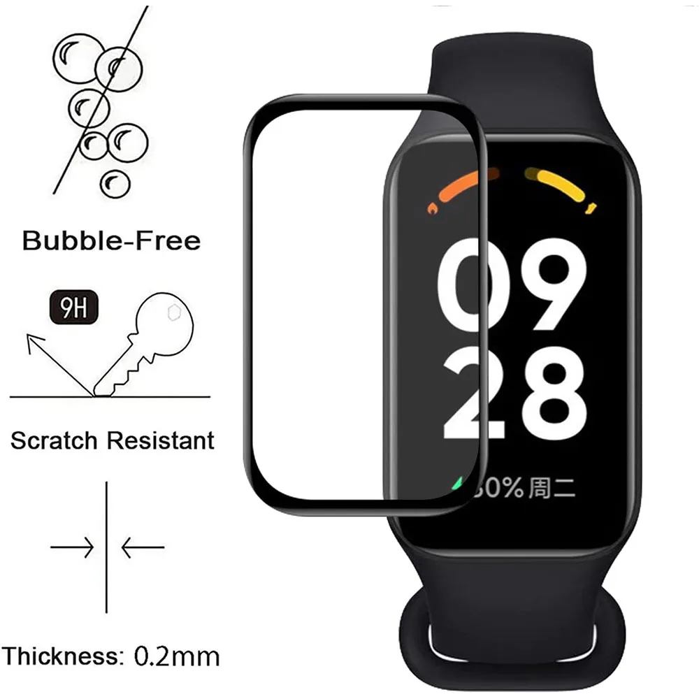 Xiaomi-スマートウォッチ用の3D複合フィルム,スマート - Smartwatch Band Accessories のレビューと価格