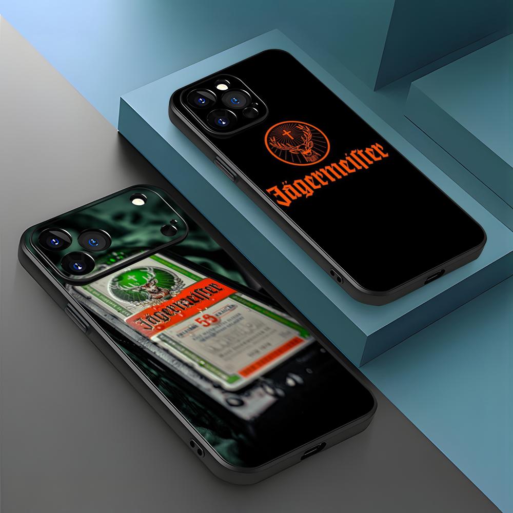 J-Jager-meistersロゴ入りiPhoneケース  - Apple Iphone 15 のレビューと価格