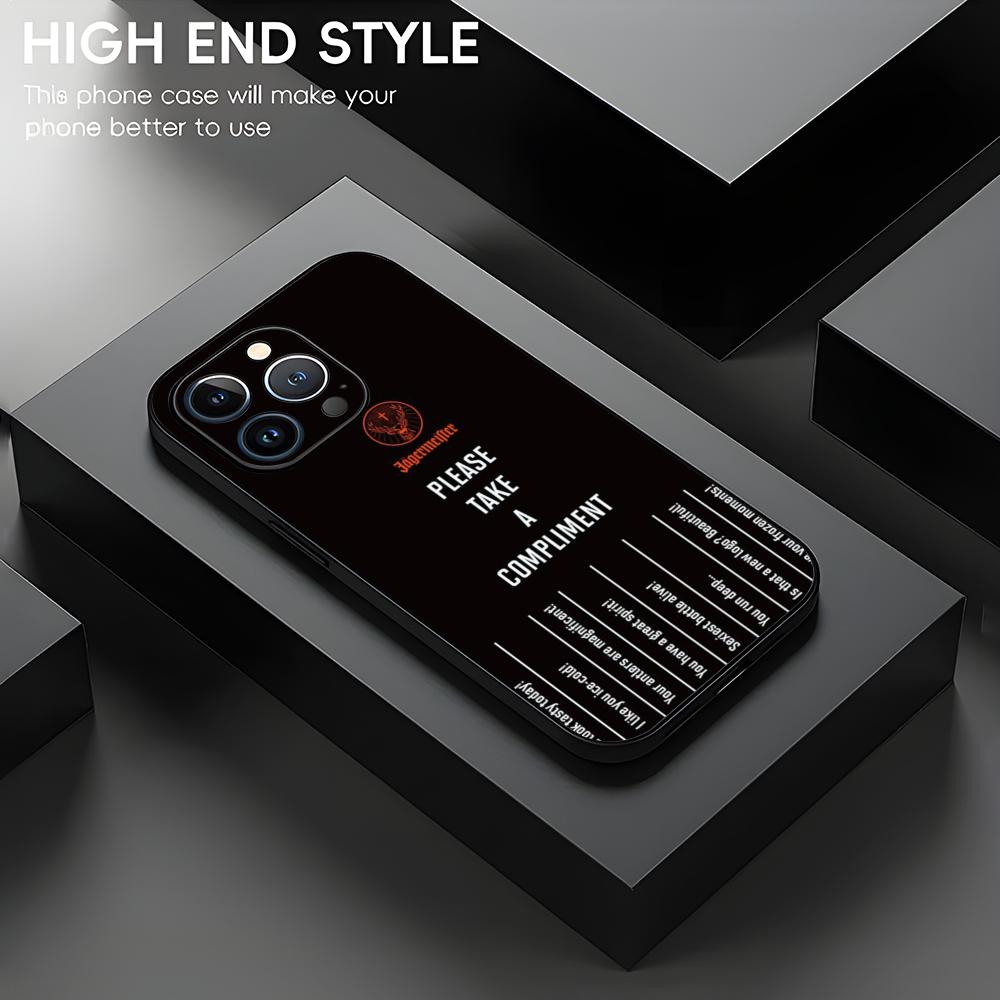 J-Jager-meistersロゴ入りiPhoneケース  - Apple Iphone 15 のレビューと価格