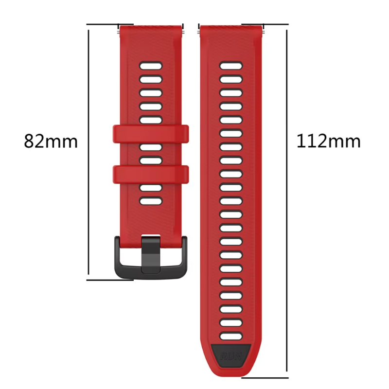 シリコン 22 20 ミリメートル時計ストラップ HUAWE - Titan Smartwatch Accessories のレビューと価格
