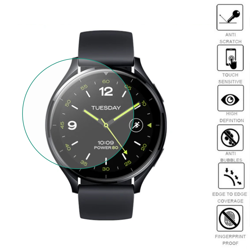5 個 TPU ソフトスマートウォッチクリア保護ガードフィル - Motorola Smartwatch Accessories のレビューと価格