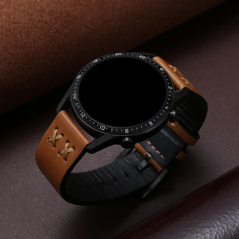 本革ストラップ 20 ミリメートル-22 ミリメートルサムス - Titan Smartwatch Accessories のレビューと価格