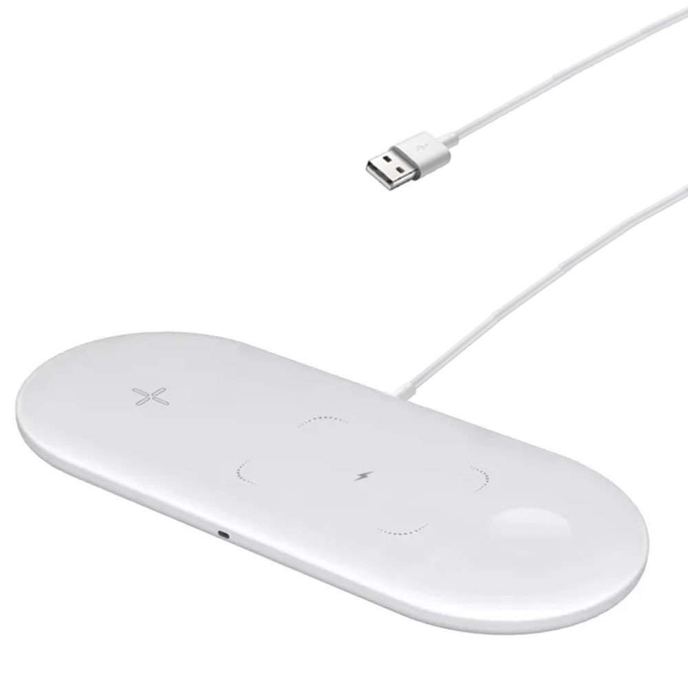 3-in-1 ワイヤレス充電パッド 急速充電ドックステーショ - Wireless Charger Watch のレビューと価格