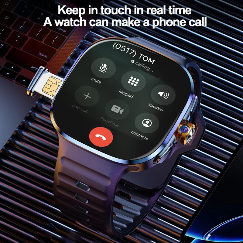 新型大画面スマートウォッチ 4G/5G Android 10 - Android Smartwatch Accessories のレビューと価格