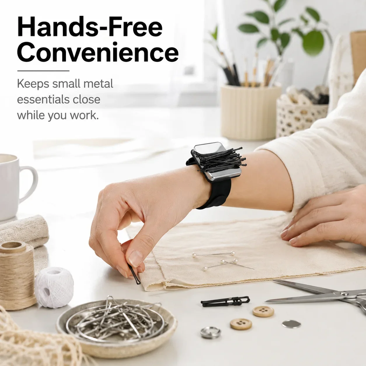 磁気ブレスレットウォッチバンド、スマートウォッチ用強力マグネ - Smartwatch Straps & Accessories のレビューと価格