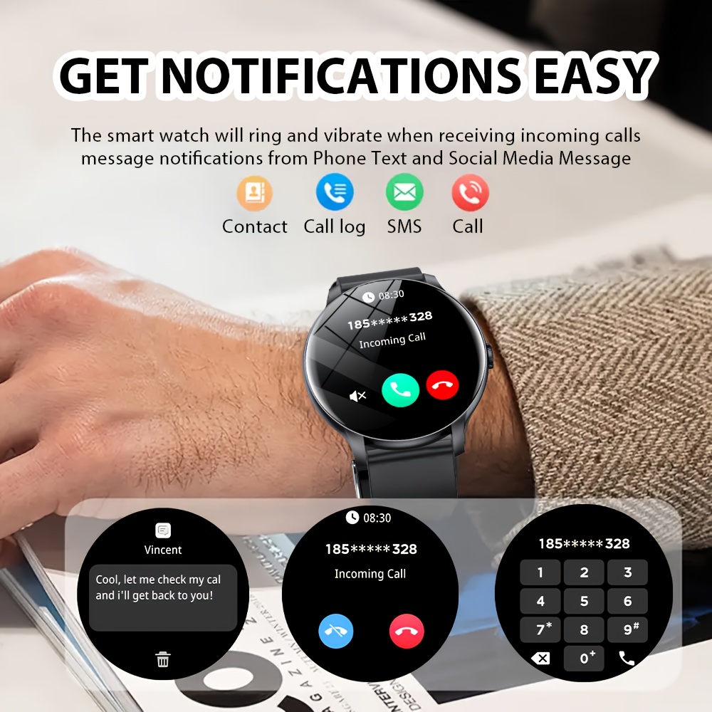 LAXASFIT アウトスポーツ スマートウォッチ Blue - Smartwatch Face のレビューと価格