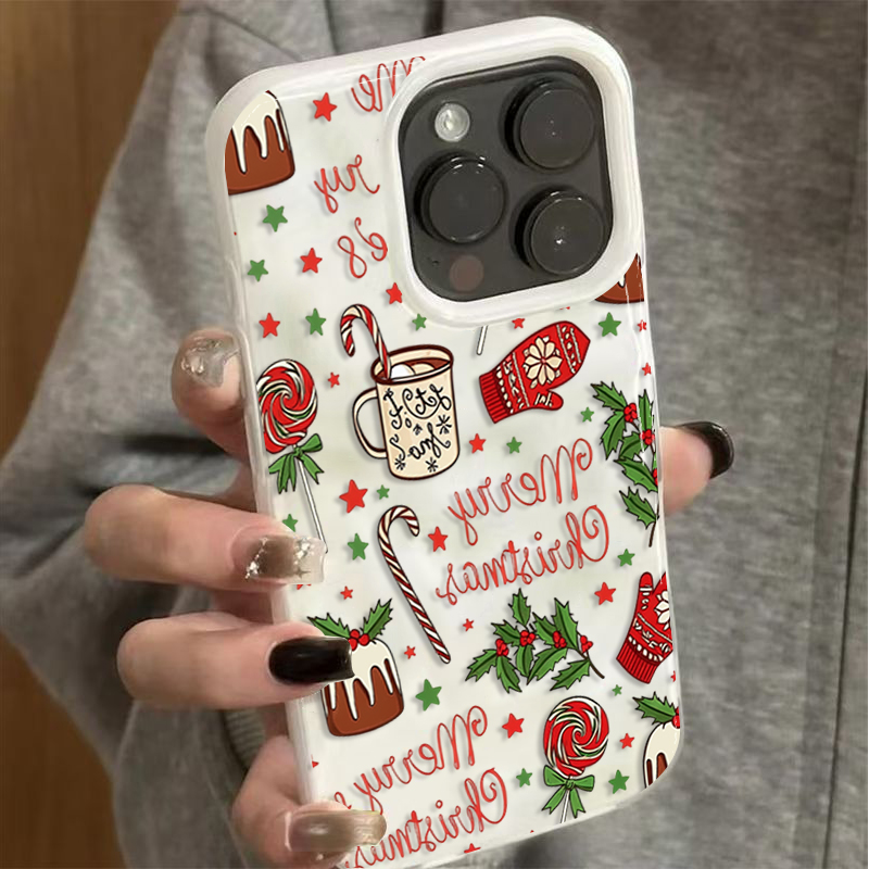 かわいいクリスマス柄のiPhoneケース（iPhone 17 - Apple Iphone 15 のレビューと価格